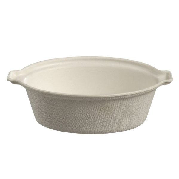 Cocotte Eskoffié en Pulpe de Canne – 52 ml – Lot de 100 - 13,23 € HT - SLVO57122 - Restauration Pro