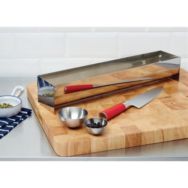 Moule À Terrine en Acier Inoxydable Forme De U – P 500mm - 19,84 € HT - GEE581 - Restauration Pro