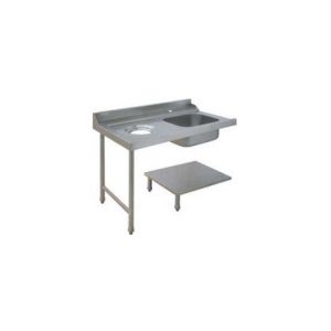 Table de Prélavage pour Lave-Vaisselle À Capot - 986,70 € HT - FL80207 - Restauration Pro