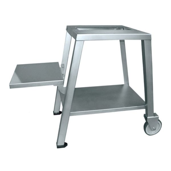 Table Mobile Inox avec Tablette Rabattable et Bac GN 1/1 - 482,31 € HT - DATT11 - Restauration Pro