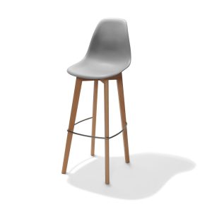 Tabouret de Bar Keeve - Gris