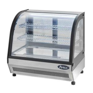 Vitrine Réfrigérée Bombée À Poser – 110 L - 533,64 € HT - AAWTY110L - Restauration Pro