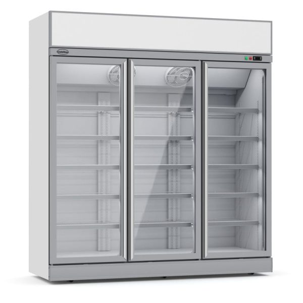 Vitrine Réfrigérée Positive à 3 Portes Vitrées – 1530 L - 1 412,28 € HT - CB74552410 - Restauration Pro